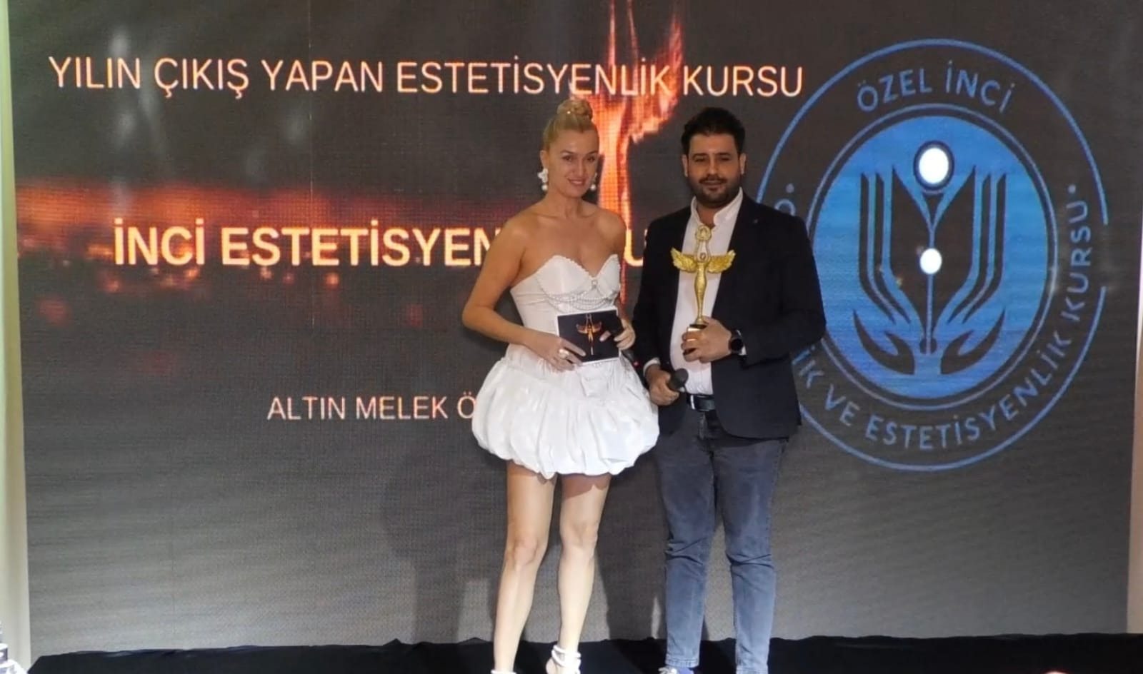 Altın Melek Ödülünü Aldık